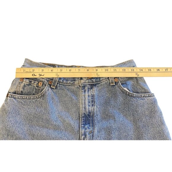 Levi Classic Relaxed 550 Denim Jeans Made In Mexico Tapered Leg - Picture 5 of 9